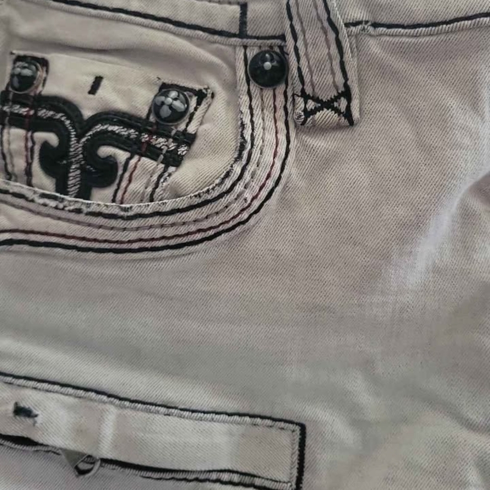 Rock ReviavStylish Embroidered Jeans